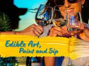 Sanctuary Vineyards, Edible Art, Paint and Sip - Taste of the Beach
