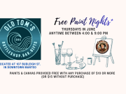 Old Tom's Beer, Wine & Provisions, Paint Night