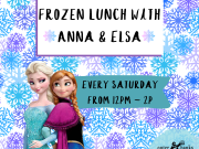 Outer Banks Brewing Station, Frozen Lunch with Anna & Elsa