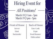 Mulligan's Grille, Hiring Event