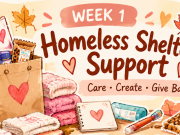 Yanna's Field Trips Co., October Gives Back: Homeless Shelter Support Week