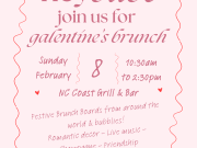 NC Coast Grill & Bar, Galentine's Brunch