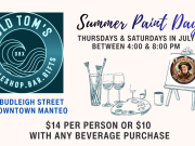 Old Tom's Beer, Wine & Provisions, Paint Days