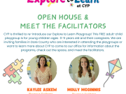 Children and Youth Partnership, Explore to Learn Open House