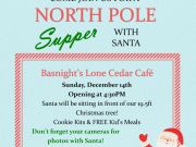 Basnight’s Lone Cedar Cafe, Supper with Santa