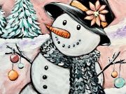 Buffalo City Distillery, "Pretty in Pink Frosty" Paint & Sip