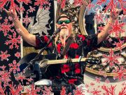 Misfit Bars of Christmas Crawl, Jeff McGrady & Tammi at The Blue Crab Tavern