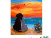 Buffalo City Distillery, "Beach Buddies" Paint & Sip