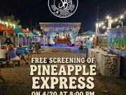 Jack Brown's Beer & Burger Joint, "Pineapple Express" in the Backyard