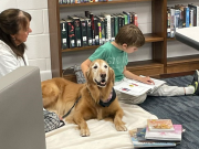 Dare County Library, Read to a Therapy Dog
