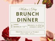 TRiO Restaurant & Market, Mother's Day Celebration