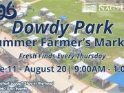 Dowdy Park, Summer Farmer's Market
