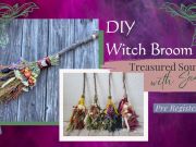 Traveler's Moon, DIY Festive Witch Broom
