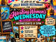 Jolly Roger Restaurant, Working Women's Wednesdays with Lori Clark