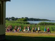 The Northern Outer Banks, Yoga in the Park
