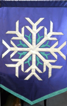 Islander Flags, Snowflake Flag
