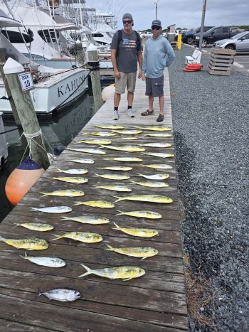 Phideaux Fishing Charters Outer Banks, Great couple of days Mahi fishing with Brian
