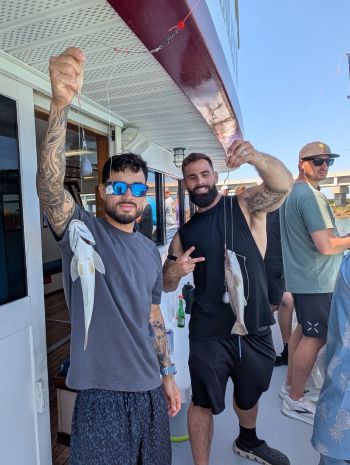 Miss Oregon Inlet II Head Boat Fishing, Sea Mullet, Smiles and Dolphins