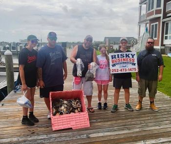 Risky Business Shrimping & Crabbing Charters, Enjoy the Catch!