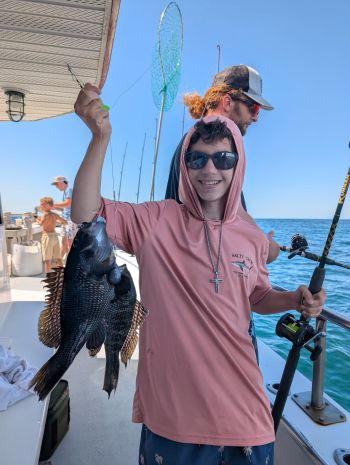 Miss Oregon Inlet II Head Boat Fishing, 6-20-2015