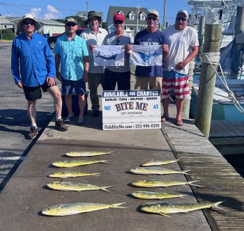 Bite Me Sportfishing Charters, Blue Marlin Sailfish and Dolphin