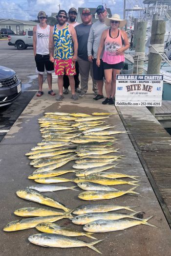 Bite Me Sportfishing Charters, Big Mess of Dolphin