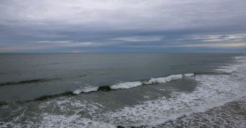 Jennette's Pier, Rainy Day