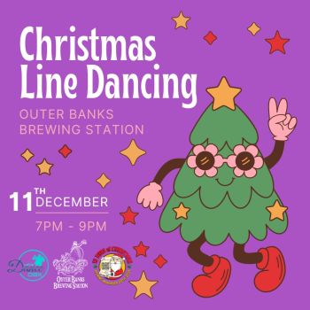 Outer Banks Brewing Station, Christmas Line Dancing