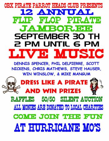 OBX Events, 12th Annual Flip Flop Pirate Jamboree