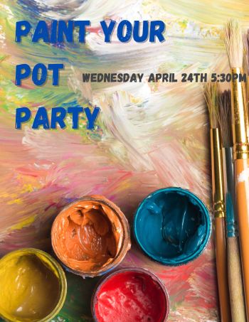 Mike Dianna's Grill Room, Paint Your Pot Party
