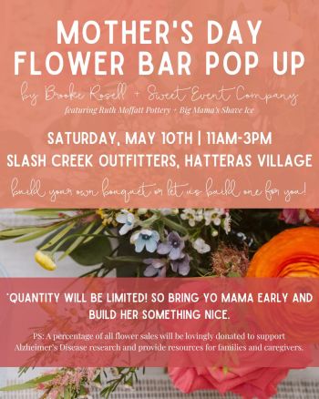 Slash Creek Outfitters, Mother's Day Flower Bar Pop UP