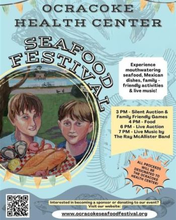 Visit Ocracoke, Ocracoke Seafood Festival Health Center Benefit
