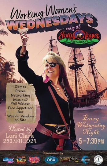 Jolly Roger Restaurant, Working Women's Wednesdays