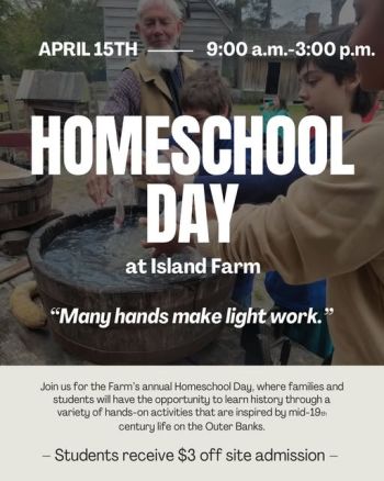 Island Farm, Homeschool Day