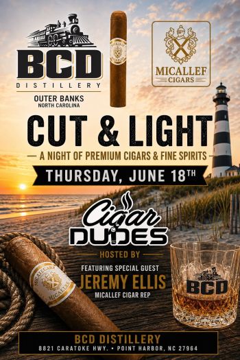 BCD Distillery, Cut & Light Cigar Night