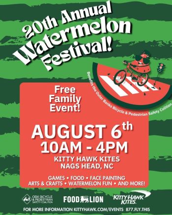 Kitty Hawk Kites, 20th Annual Outer Banks Watermelon Festival