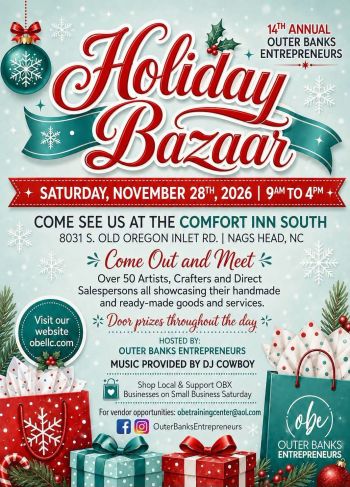 Outer Banks Entrepreneurs, 14th Annual Holiday Bazaar