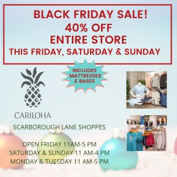 Cariloha Bamboo Outer Banks, Black Friday Sale