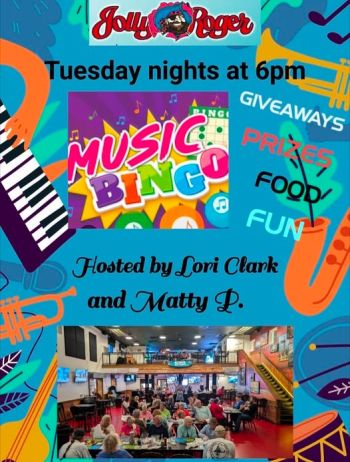 Jolly Roger Restaurant, Music Bingo with Matty P.