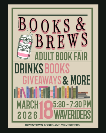 Downtown Books, Books & Brews