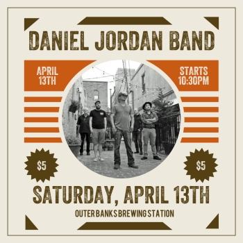 Outer Banks Brewing Station, Live Music: Daniel Jordan Band