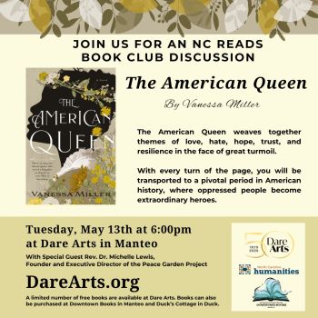 Dare Arts, Book Club: The American Queen
