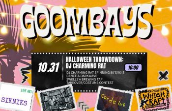 Goombays Grille & Raw Bar, Halloween Throwdown: DJ Charming Rat