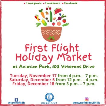 Town of Kill Devil Hills, First Flight Holiday Market