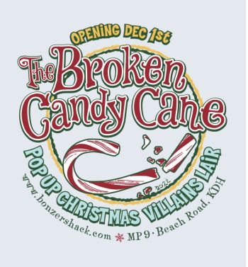 Bonzer Shack Bar & Grill, Christmas Island: The Broken Candy Cane