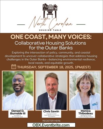 OBX Events, One Coast, Many Voices: Collaborative Housing Solutions for the Outer Banks