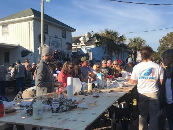 Ocracoke Seafood Company, Ocracoke Holiday Oyster Roast