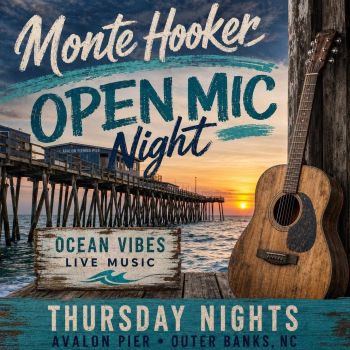 Avalon Pier, Monte Hooker's Open Mic Night
