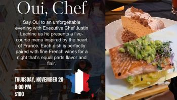 Outer Banks Brewing Station, Tasting Dinner Series: Qui Chef!