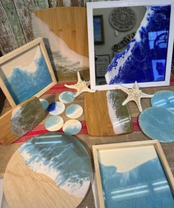 Absolutely Outer Banks, Ocean Effects Resin Workshop